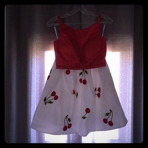 Sheri Hill two-piece formal dress